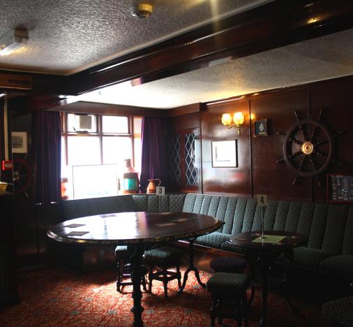 Castle Arms 2 Wood panelled room