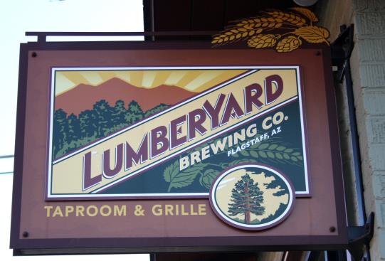 Lumberyard 3 Pub sign